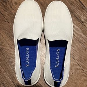 Rothy’s White Original Slip On 10